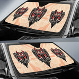 Canada Haida Owl Car Auto Sun Shades 210402