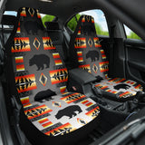 Seven Tribes Black And White Bear Car Seat Covers 212301