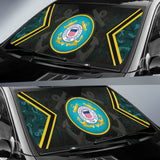 US Coast Guard Camo Car Auto Sun Shades Style 2 210502