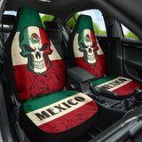 Coat of Arms Mexico Skull Car Seat Covers 210202