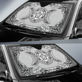 Triple Moon Floral Car Auto Sun Shades 210402