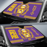 Omega Psi Phi 1911 BullDog Royal Purple Car Auto Sun Shades 212401