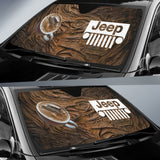 Jeep Grill Car Auto Sun Shades Mud Coffee Cup 211202