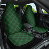 Green Plaid Pattern Car Seat Covers 212401