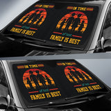 Family Quote In Time Of Test, Family Is Best Car Auto Sun Shades Style 1 210102