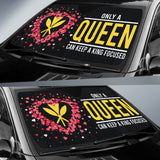 Hawaiian Kanaka Maoli Valentine Queen Car Auto Sun Shades 212301