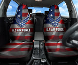 US Air Force American Flag Car Seat Covers 210402