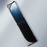 Basketball Swishing Toward Hoop Under Stadium Lights Car Auto Sun Shades 211402