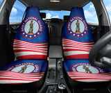 Nation Guard Car Seat Covers American Flag Style 2 210602