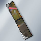 Adorable Boston Terrier Dressed for Halloween Night Car Auto Sun Shades 211502
