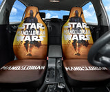 Mandalorian Car Seat Covers Custom Star Wars Car Decoration 212901