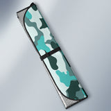 Turquoise Camouflage Car Windshield Camo Auto Sun Shades 211601