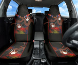 Australian Boomerang And Snake Indigenous Car Seat Covers 212501