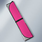 Breast Cancer Butterfly Ribbon Car Auto Sun Shades 210202