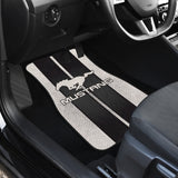 Black Ford Mustang Fastback Muscle Car Floor Mats 210101