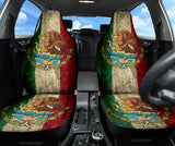 Coat of Arms Mexico Flag Flower Car Seat Covers 210202