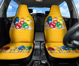 Amazing Gift Idea M&M Funny Members Car Seat Covers 210101