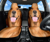 Golden Retriever Car Seat Covers Funny Dog Face 212401