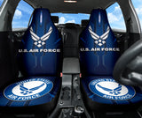 US Air Force Abstract Car Seat Covers 210402