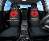 Family Quote The Family Is One Of Nature Masterpieces Car Seat Covers Style 1 210102
