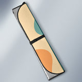 Retro Curve Colorful Car Auto Sun Shades Style 1 210202