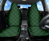 Green Plaid Pattern Car Seat Covers 212401