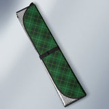 Green Plaid Pattern Car Auto Sun Shades 212401