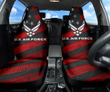 US Air Force Red Flag Car Seat Covers 210402