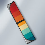 Retro Colorful Rainbow Car Auto Sun Shades 210202