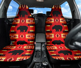 Seven Tribes Red Bear Car Seat Covers 212301