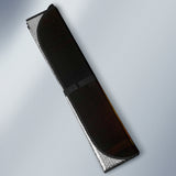 Lone Basketball Resting on Dramatic Wooden Court Car Auto Sun Shades 211402