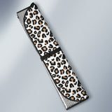 White Leopard Print Car Auto Sun Shades 210102