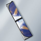 Majestic Deer Guardian Beside Frozen Mountain Lake Car Auto Sun Shades 211402