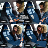 Tardis Telephone Doctor Who Police Public Call Box Car Seat Covers 213001