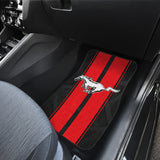 Red Ford Mustang Fastback Muscle Car Floor Mats 210302