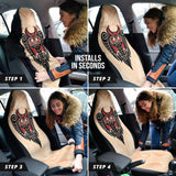 Canada Haida Owl Car Seat Covers 210402