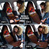 Amazing Best Gift Idea Jurassic Park Printed Car Seat Covers 213001