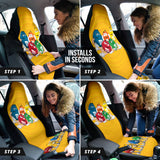 Amazing Gift Idea M&M Funny Members Car Seat Covers 210101