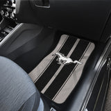 Black Ford Mustang Fastback Muscle Car Floor Mats 210302