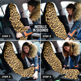 Leopard Skin Print Car Seat Covers 212801