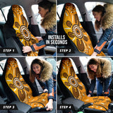 Australia Aboriginal Art In Spring Style Car Seat Covers 2 212501