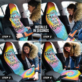 Family Quote A Happy Family Is But An Earlier Heaven Car Seat Covers Style 1 210102