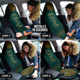 Family Quote A Happy Family Is But An Earlier Heaven Car Seat Covers Style 2 210102