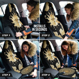 Sun Moon Yellow Magical Car Seat Covers Style 2 210402