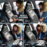 Jeep Offroad Car Seat Cover Tungsten White Stones Style 2 210102