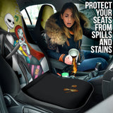 Jack Skellington Black Minimalist Style Nightmare Before Christmas Pattern Car Seat Cover 210101