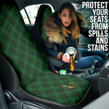 Green Plaid Pattern Car Seat Covers 212401