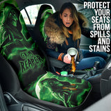 Skull Gothic Horror Grim Reaper Skull Car Seat Covers 211501