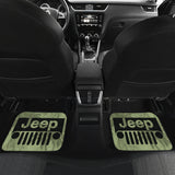 Jeep Offroad Drabolive Black Beach Palms Car Floor Mats Style 1 211701