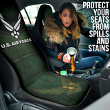 US Air Force Camo Car Seat Covers 210402